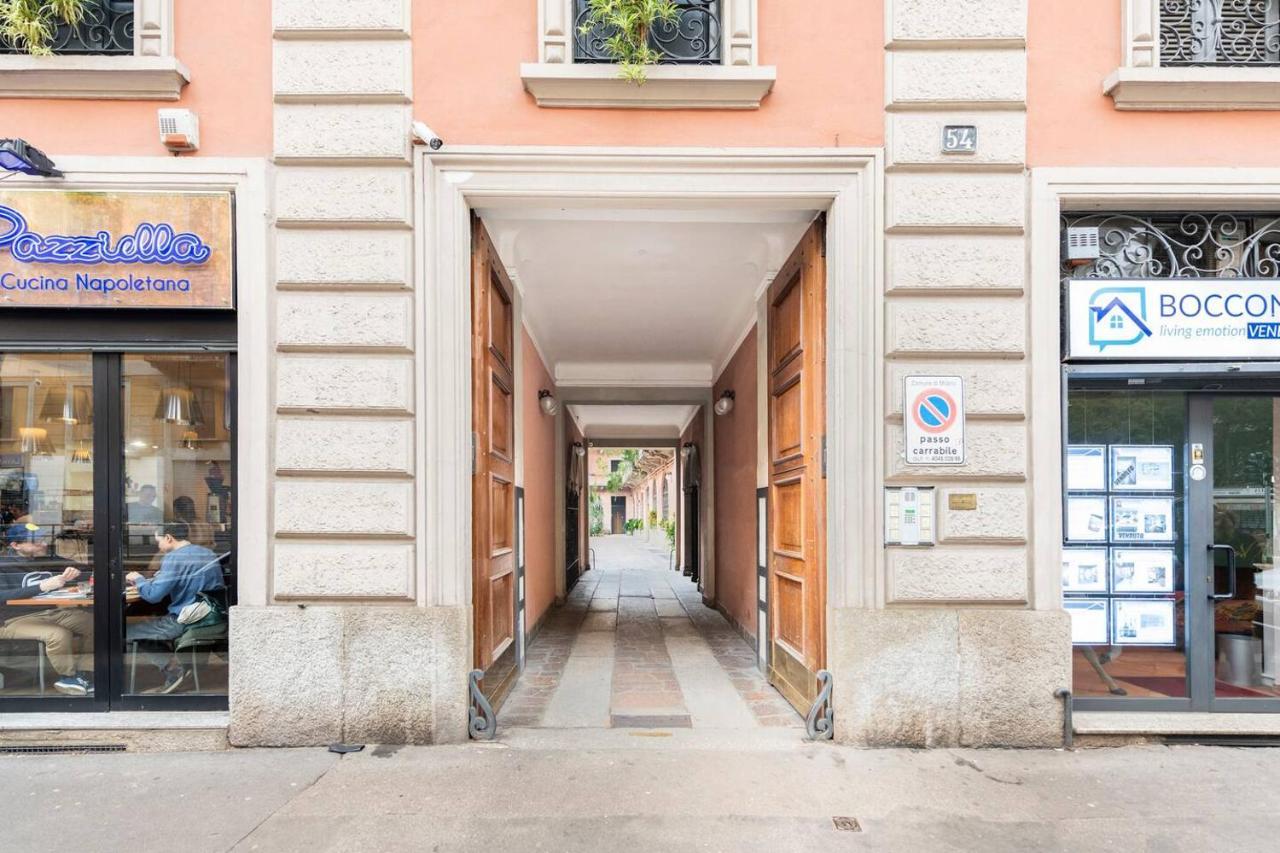 Bocconi 2 Camere In Stile Corte Milanese Bagian luar foto